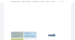 Desktop Screenshot of modl.de