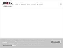 Tablet Screenshot of modl.at